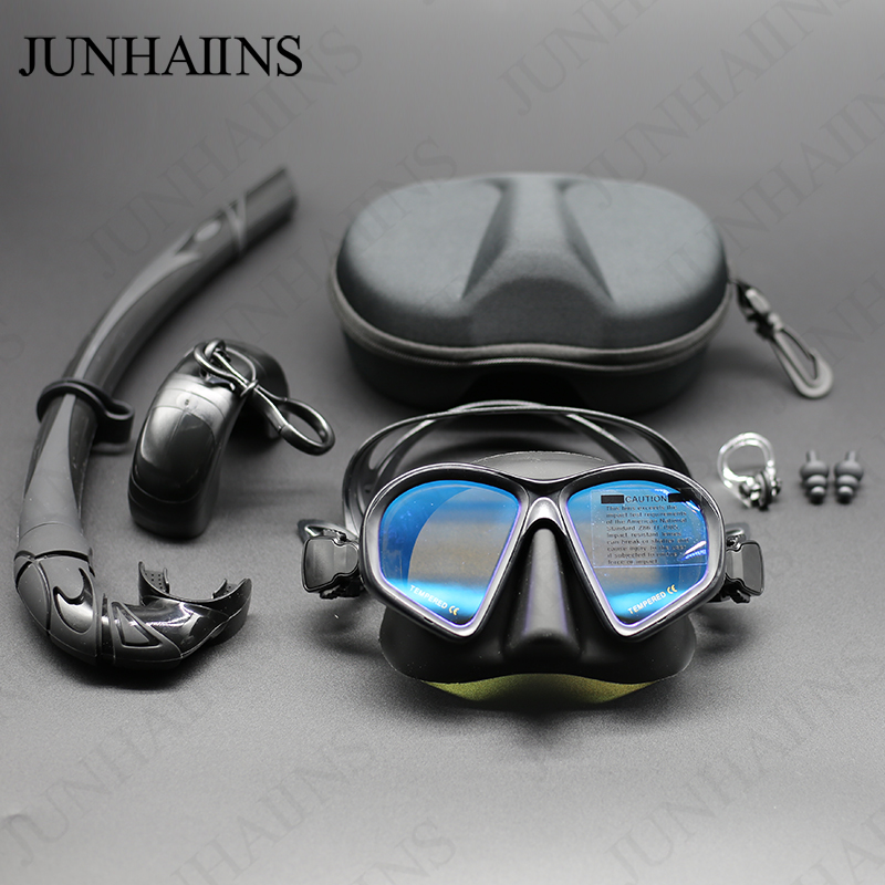 Wet Low Capacity Tempered Glas – обзор и цена Freediving Mask Set
