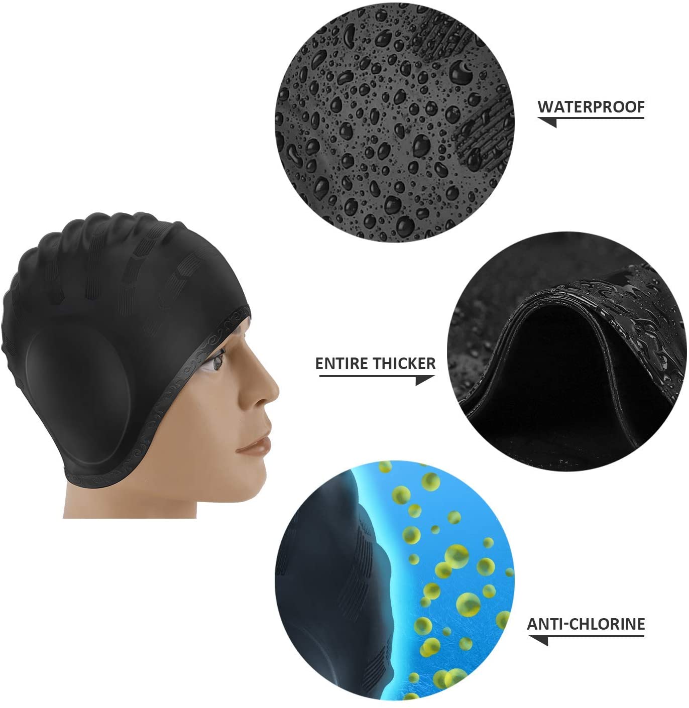 Adults Swimming Caps Men Women – обзор и цена Aquatic Sports Cap