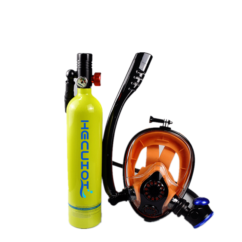 Mini 1LScuba Diving Tank Set,  – обзор и цена Freediving Mask Set