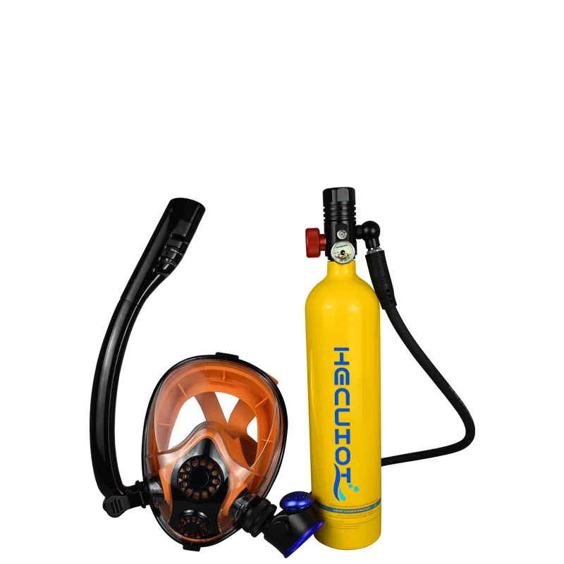 Mini 1LScuba Diving Tank Set,  – обзор и цена Freediving Mask Set