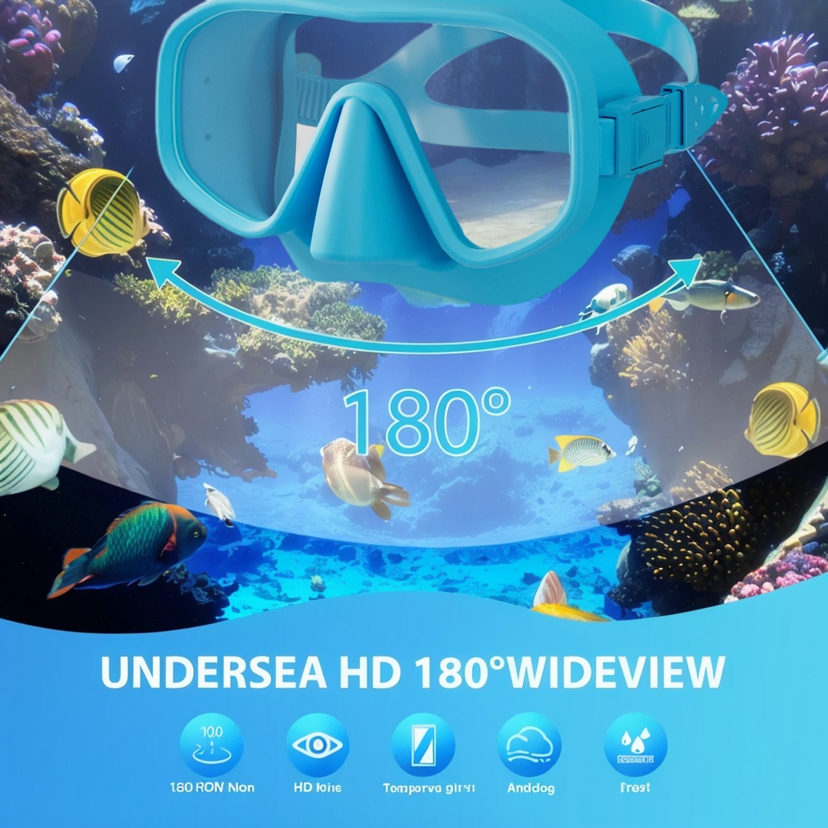 Professional Frameless Tempere – обзор и цена Freediving Mask Set