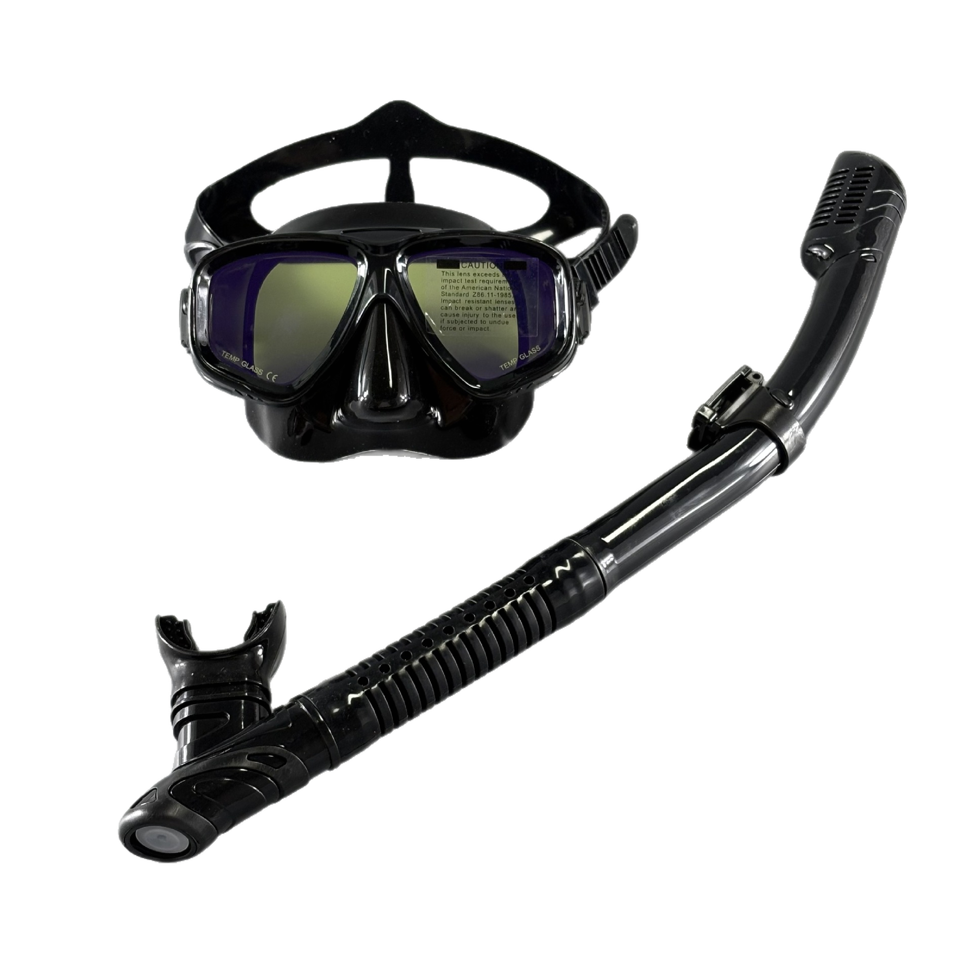 Floating Diving Breathing Hose – обзор и цена Freediving Mask Set