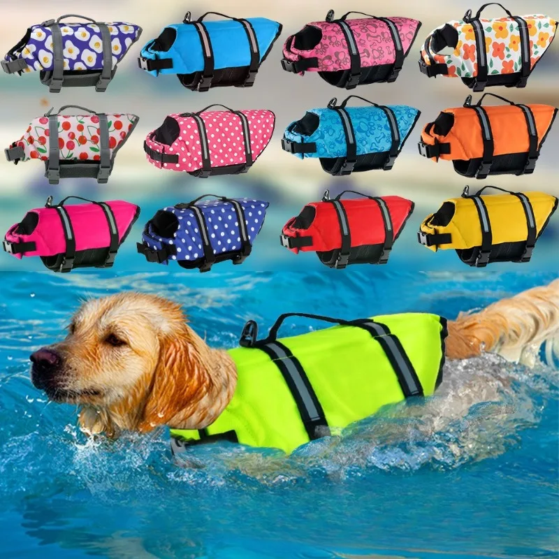 Dog Swimming Vest Pet Life Jac – обзор и цена Life Jacket Buoyancy