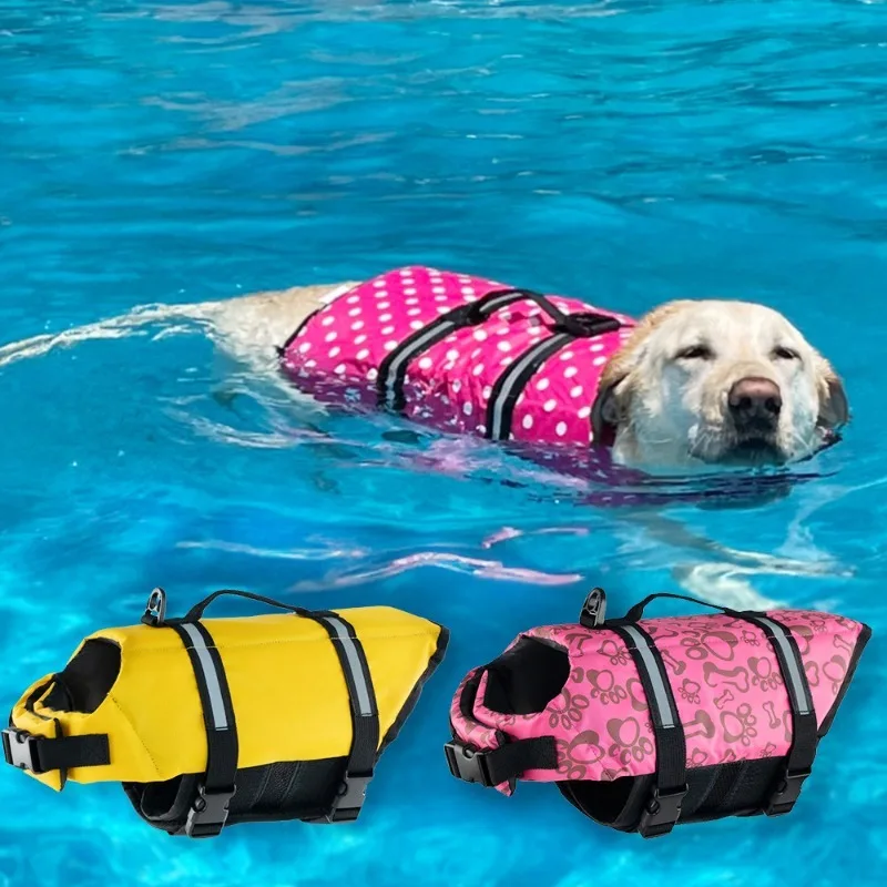Dog Swimming Vest Pet Life Jac – обзор и цена Life Jacket Buoyancy