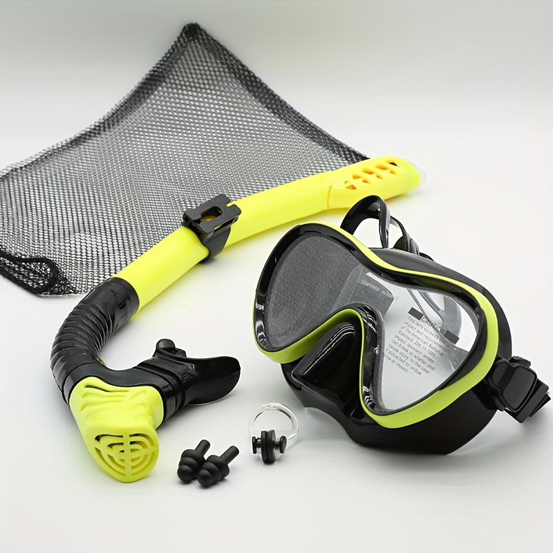 Professional Silicone Snorkeli – обзор и цена Freediving Mask Set