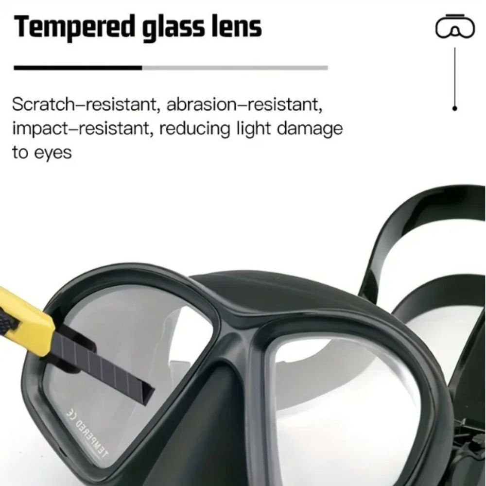Tempered Glass Freediving Mask – обзор и цена Freediving Mask Set