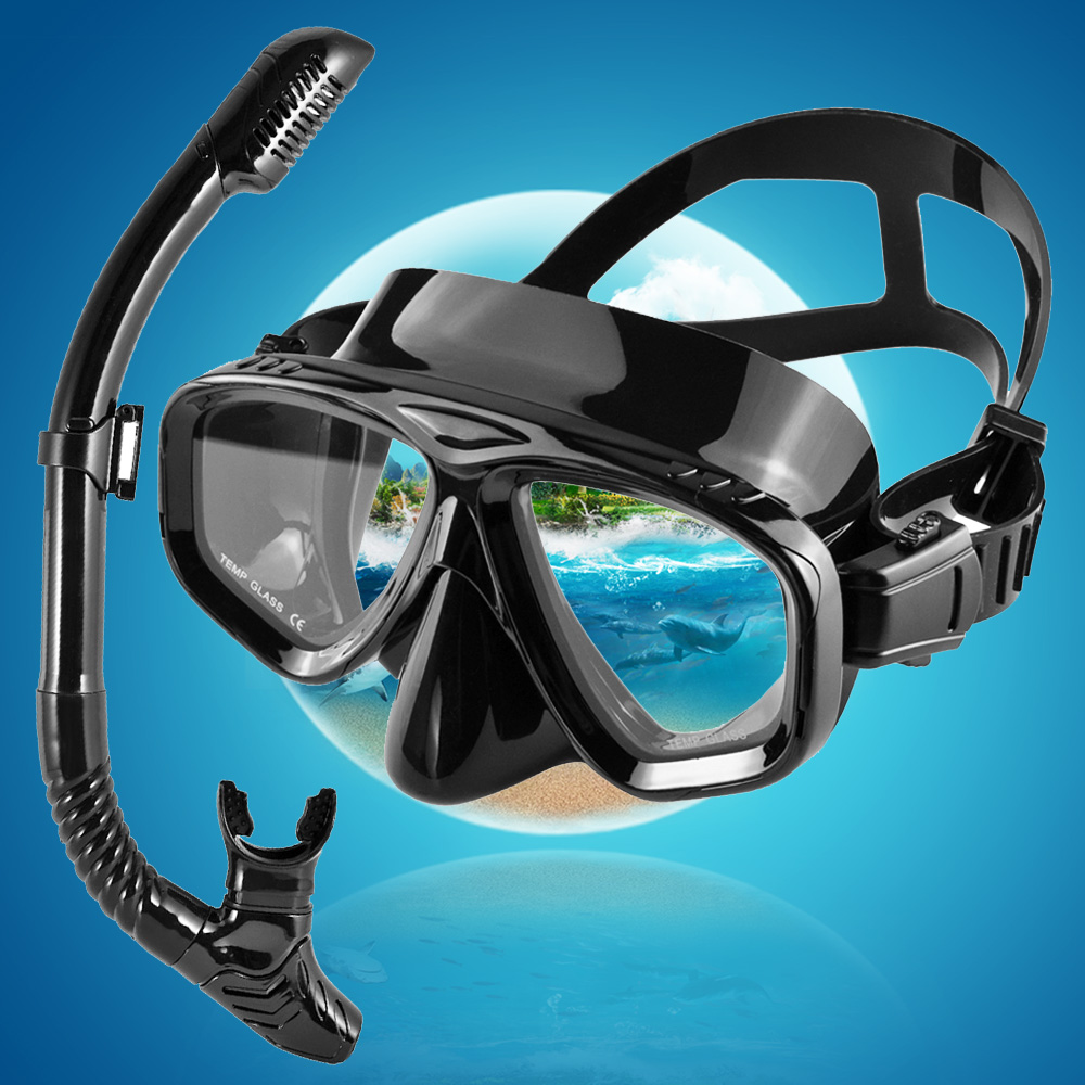 Dry Snorkel Set Diving Mask Pr – обзор и цена Freediving Mask Set