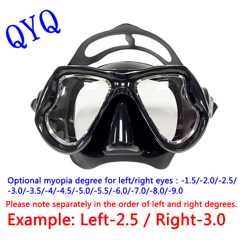 Myopia Diving Masks Snorkeling – обзор и цена Freediving Mask Set