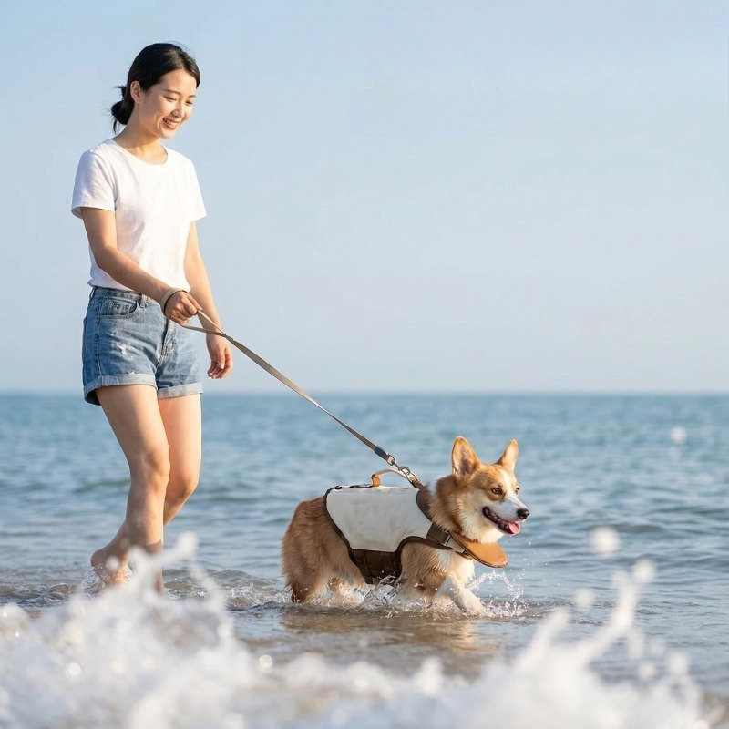 Dog Life Jacket with Rescue Ha – обзор и цена Life Jacket Buoyancy