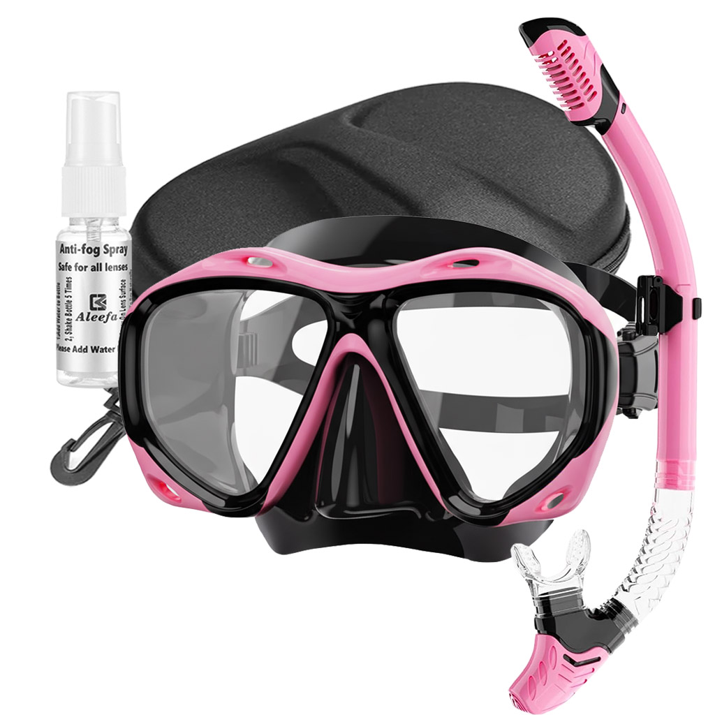 Diving Mask +1.0 to +5.0, Temp – обзор и цена Freediving Mask Set