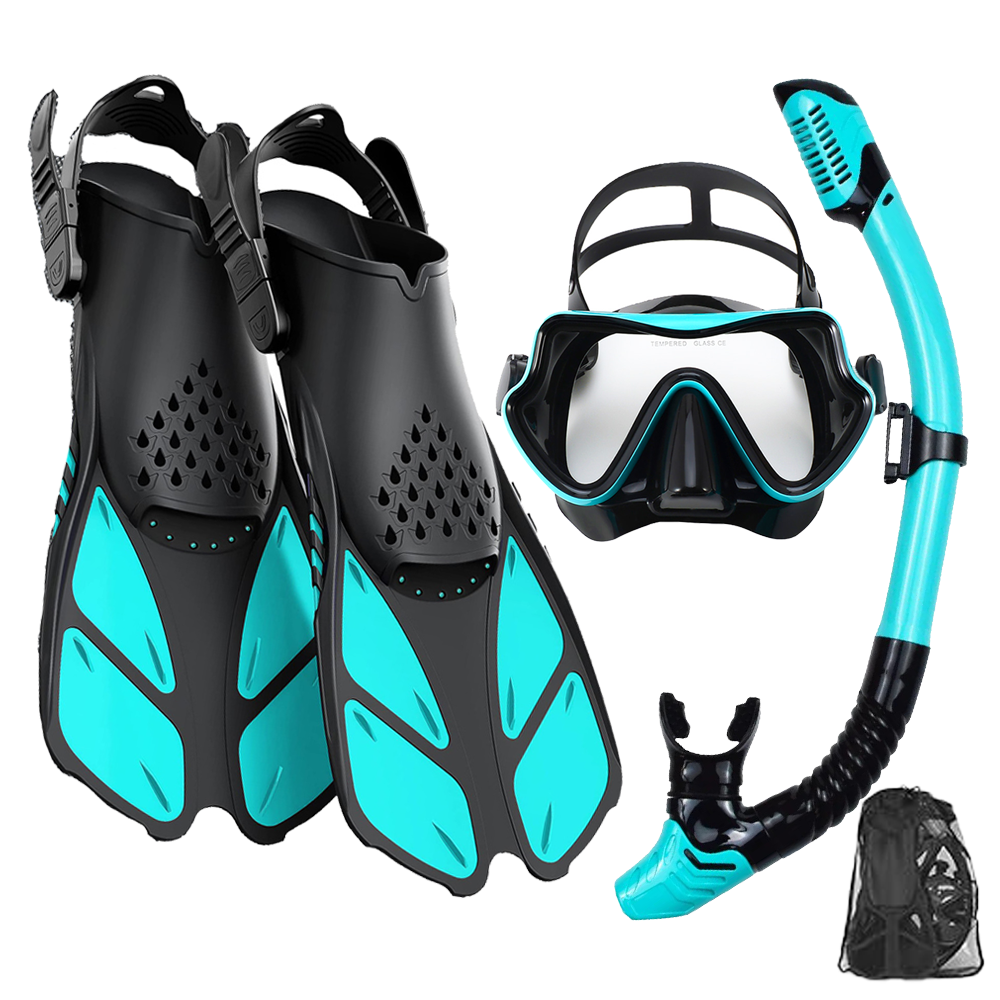 Mask Fins Snorkel Set, Snorkel – обзор и цена Freediving Mask Set