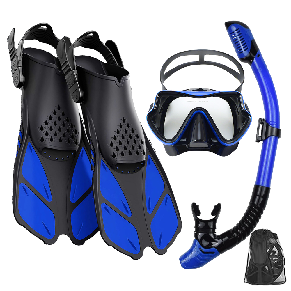 Mask Fins Snorkel Set, Snorkel – обзор и цена Freediving Mask Set